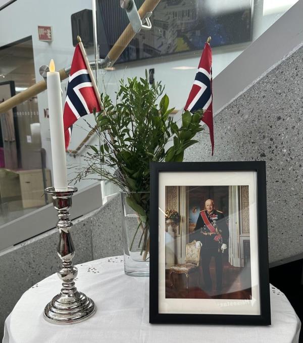 Lenkje til artikkel: Kondolanseprotokoll til minne om H.M. Kong Harald V