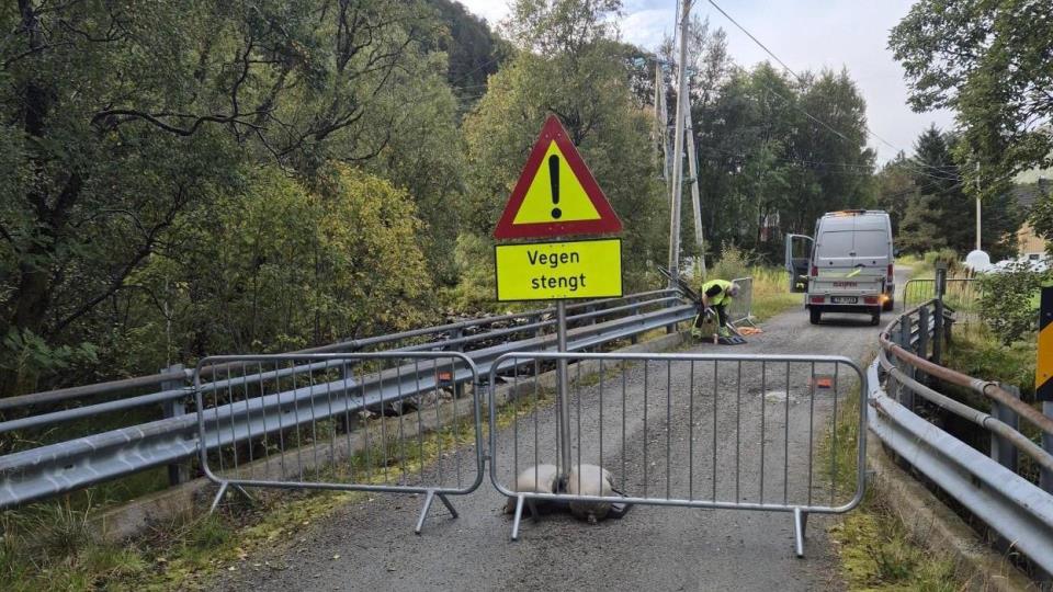 Lenkje til artikkel: Stengt bru på Ringstad